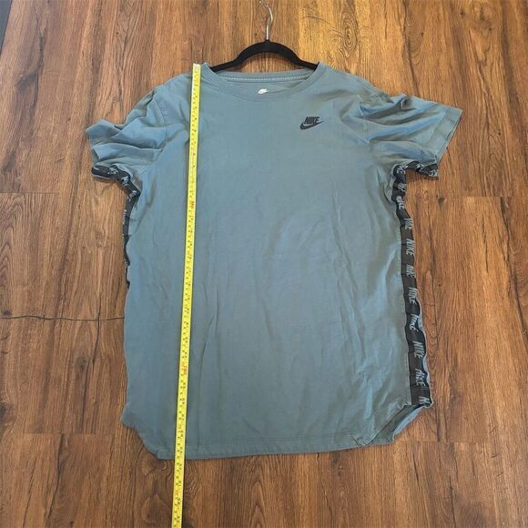 Nike Men's Graphic Print Tee Gray Size L Classic Logo - Picture 7 of 7